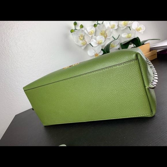 RARE BAG💚 free shipping‼️ GORGEOUS💚Michael Kors Joan LG Slouchy Shoulder - Picture 5 of 9